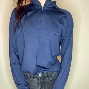 half zip sports shirt